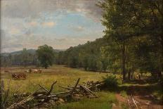 A Road Through Belvedere, Vermont-Thomas Worthington Whittredge-Giclee Print