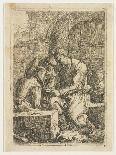 The Card Players-Thomas Wyck-Giclee Print