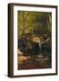 Thompson Cascade, White Mountains-Albert Bierstadt-Framed Giclee Print