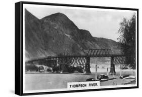 Thompson River, British Columbia, Canada, C1920S-null-Framed Stretched Canvas