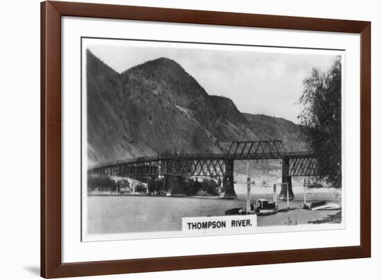 Thompson River, British Columbia, Canada, C1920S-null-Framed Giclee Print