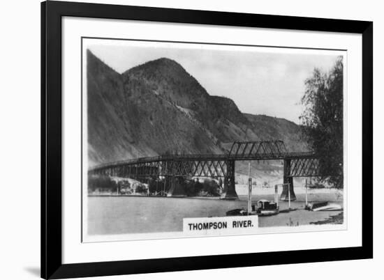 Thompson River, British Columbia, Canada, C1920S-null-Framed Giclee Print