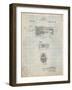 Thompson Submachine Gun Patent-Cole Borders-Framed Art Print