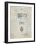Thompson Submachine Gun Patent-Cole Borders-Framed Art Print