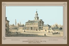 Independence Hall in 1776, Philadelphia-Thompson Westcott-Art Print