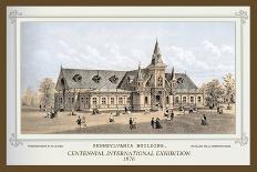 Wisconsin Building, Centennial International Exhibition, 1876-Thompson Westcott-Art Print