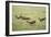 Thomson's Gazelles Running from Stalking Cheetah-Paul Souders-Framed Photographic Print