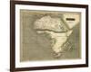 Thomson's Map of Africa-Thomson-Framed Art Print