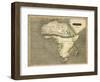 Thomson's Map of Africa-Thomson-Framed Art Print