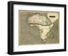 Thomson's Map of Africa-Thomson-Framed Art Print