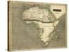 Thomson's Map of Africa-Thomson-Stretched Canvas