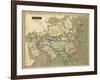 Thomson's Map of Asia-Thomson-Framed Art Print