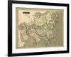 Thomson's Map of Asia-Thomson-Framed Art Print