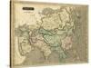 Thomson's Map of Asia-Thomson-Stretched Canvas