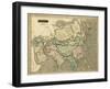 Thomson's Map of Asia-Thomson-Framed Art Print