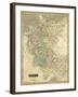 Thomson's Map of Germany-Thomson-Framed Art Print