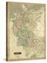 Thomson's Map of Germany-Thomson-Stretched Canvas