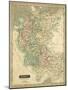 Thomson's Map of Germany-Thomson-Mounted Art Print