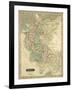 Thomson's Map of Germany-Thomson-Framed Art Print