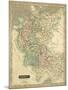 Thomson's Map of Germany-Thomson-Mounted Art Print