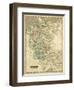 Thomson's Map of Germany-Thomson-Framed Art Print