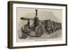 Thomson's Road-Steamer and Coal-Waggons-null-Framed Giclee Print