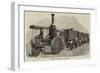 Thomson's Road-Steamer and Coal-Waggons-null-Framed Giclee Print