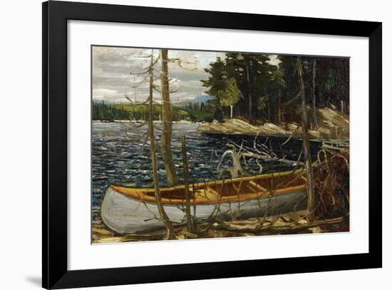 Thomson - The Canoe-Tom Thomson-Framed Premium Giclee Print