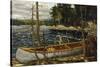 Thomson - The Canoe-Tom Thomson-Stretched Canvas