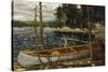 Thomson - The Canoe-Tom Thomson-Stretched Canvas