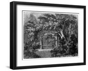 Thomson the Poet's Alcove, Richmond, Surrey, 1840-null-Framed Giclee Print