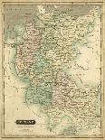 Thomson's Map of Germany-Thomson-Art Print