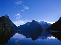 Neuseeland, Sv¼dinsel, Milford Sound, Berglandschaft, Mitre Peak, New Zealand, See-Thonig-Photographic Print