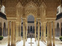 Spain, Andalusia, Granada, Alhambra, Lion's Court-Thonig-Photographic Print