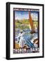 Thonon Les Bains Poster by Robert Boullier-null-Framed Giclee Print