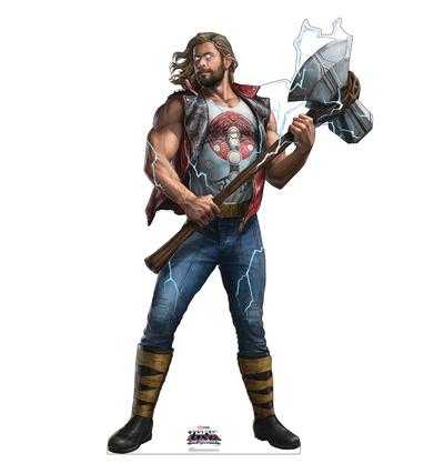 Thor 2 (Marvel's Thor Love and Thunder)' Cardboard Cutouts - , Disney |  