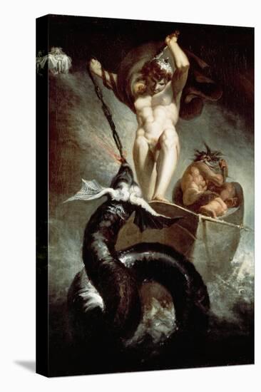 Thor Fighting Midgard Snake, 1788-Henry Fuseli-Stretched Canvas