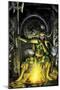 Thor: First Thunder No.2 Cover: Loki Sitting-Jay Anacleto-Mounted Poster