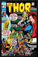 Thor No.181 Cover: Thor and Balder-Neal Adams-Lamina Framed Poster