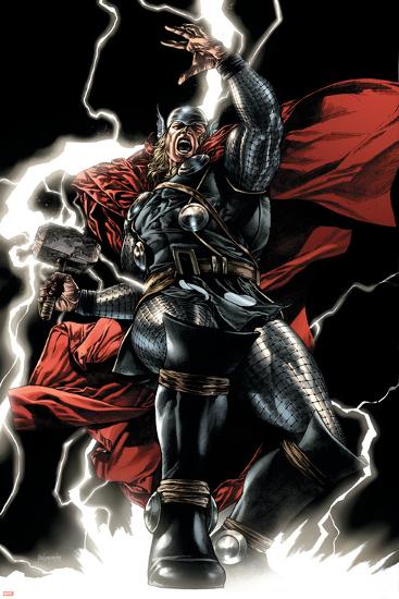 Thor No.607 Cover: Thor-Mico Suayan-Lamina Framed Poster