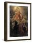 Thor's Fight with the Giants, 1872-Marten Eskil Winge-Framed Premium Giclee Print