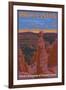 Thor's Hammer, Bryce Canyon, Utah-Lantern Press-Framed Art Print