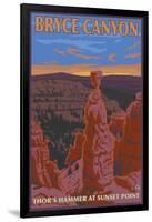 Thor's Hammer, Bryce Canyon, Utah-Lantern Press-Framed Art Print