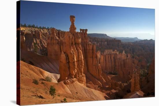 Thor's Hammer in Early Morning from Sunset Point, Bryce Canyon National Park, Utah, USA-Peter Barritt-Stretched Canvas