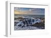 Thor's Well with surf cascading into the well along the Oregon coastline-Darrell Gulin-Framed Photographic Print