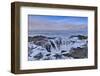 Thor's Well with surf cascading into the well along the Oregon coastline-Darrell Gulin-Framed Photographic Print