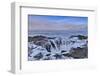 Thor's Well with surf cascading into the well along the Oregon coastline-Darrell Gulin-Framed Photographic Print