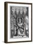 Thor, the Second God in the Ancient Scandinavian Pantheon, 1834-null-Framed Giclee Print