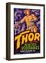 Thor Vegetable Label - Holtville, CA-Lantern Press-Framed Art Print