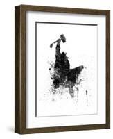 Thor Watercolor I-Jack Hunter-Framed Art Print